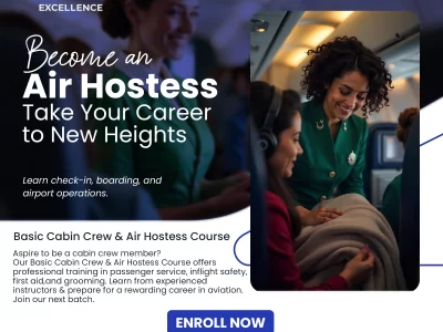 Cabin Crew & Air Hostess Course